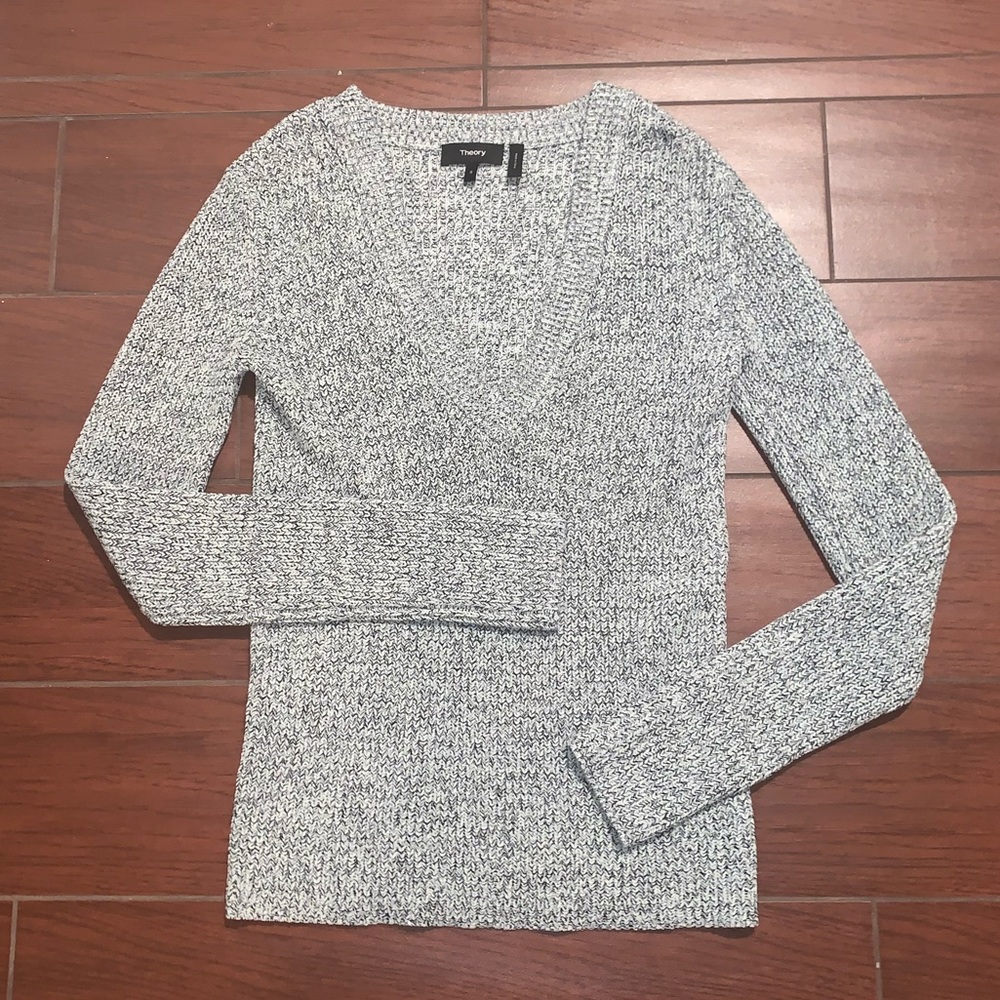 Theory V-neck Sweater